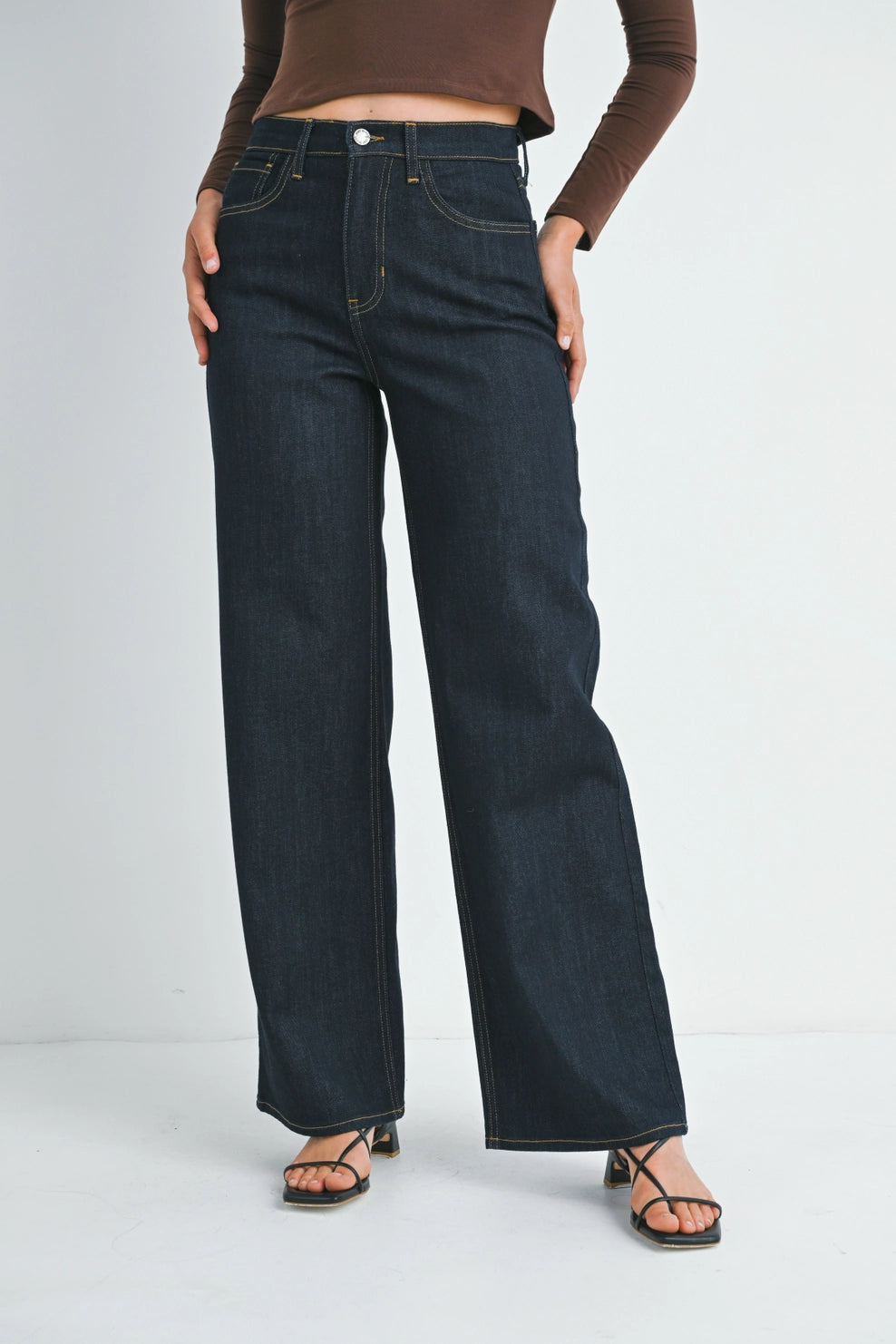 Darcy Relaxed Wide Leg Denim