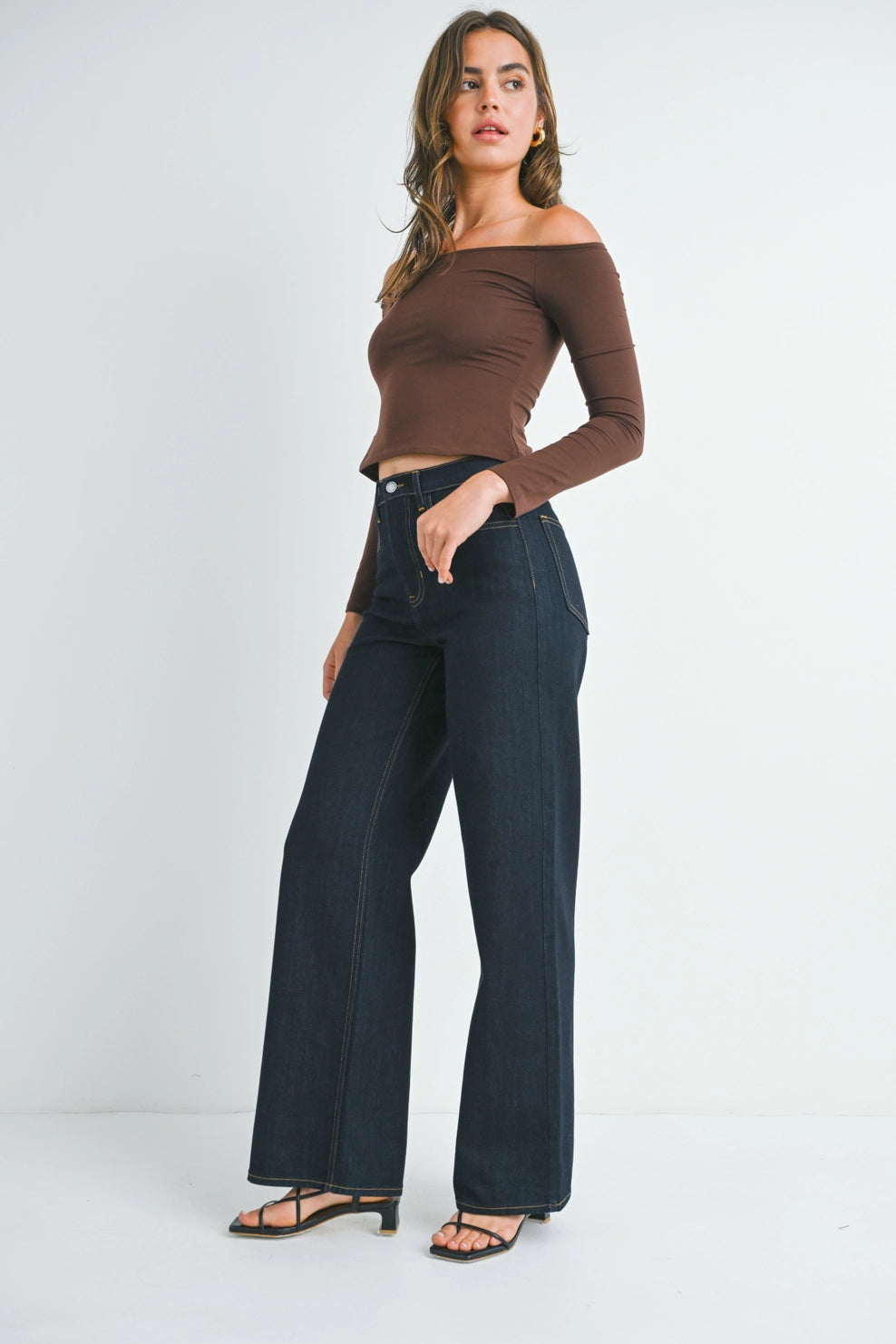 Darcy Relaxed Wide Leg Denim