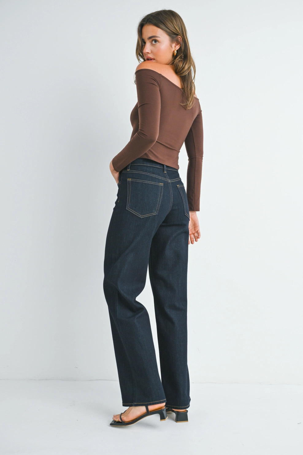 Darcy Relaxed Wide Leg Denim