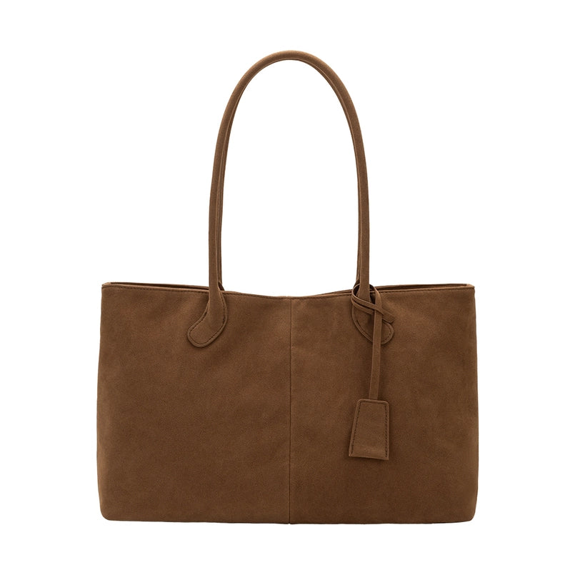 Irene Suede Shoulder Bag