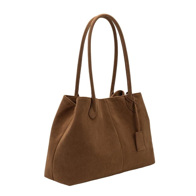 Irene Suede Shoulder Bag