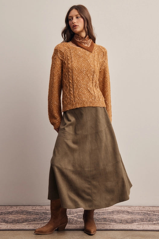 Charlie Cable Knit Sweater