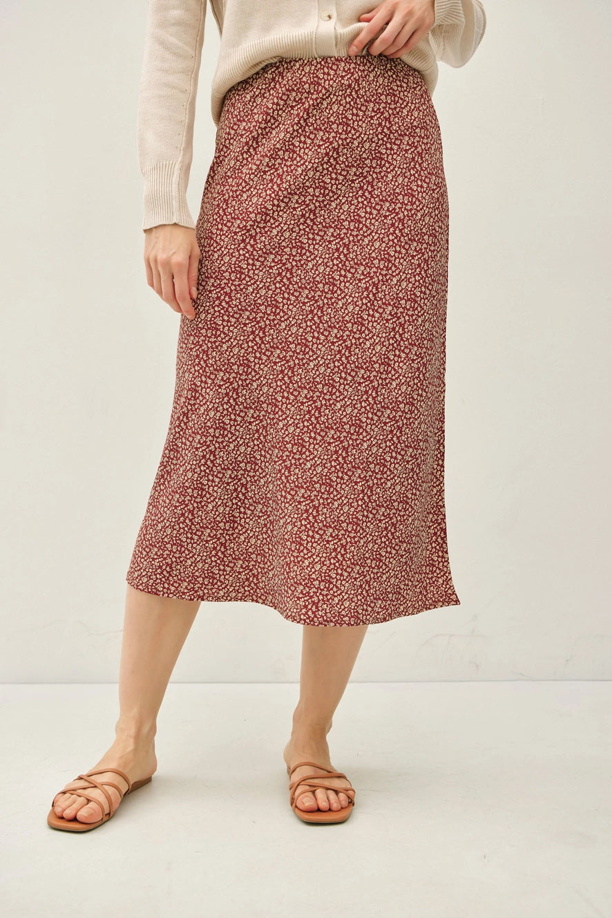 Fleurine Midi Skirt