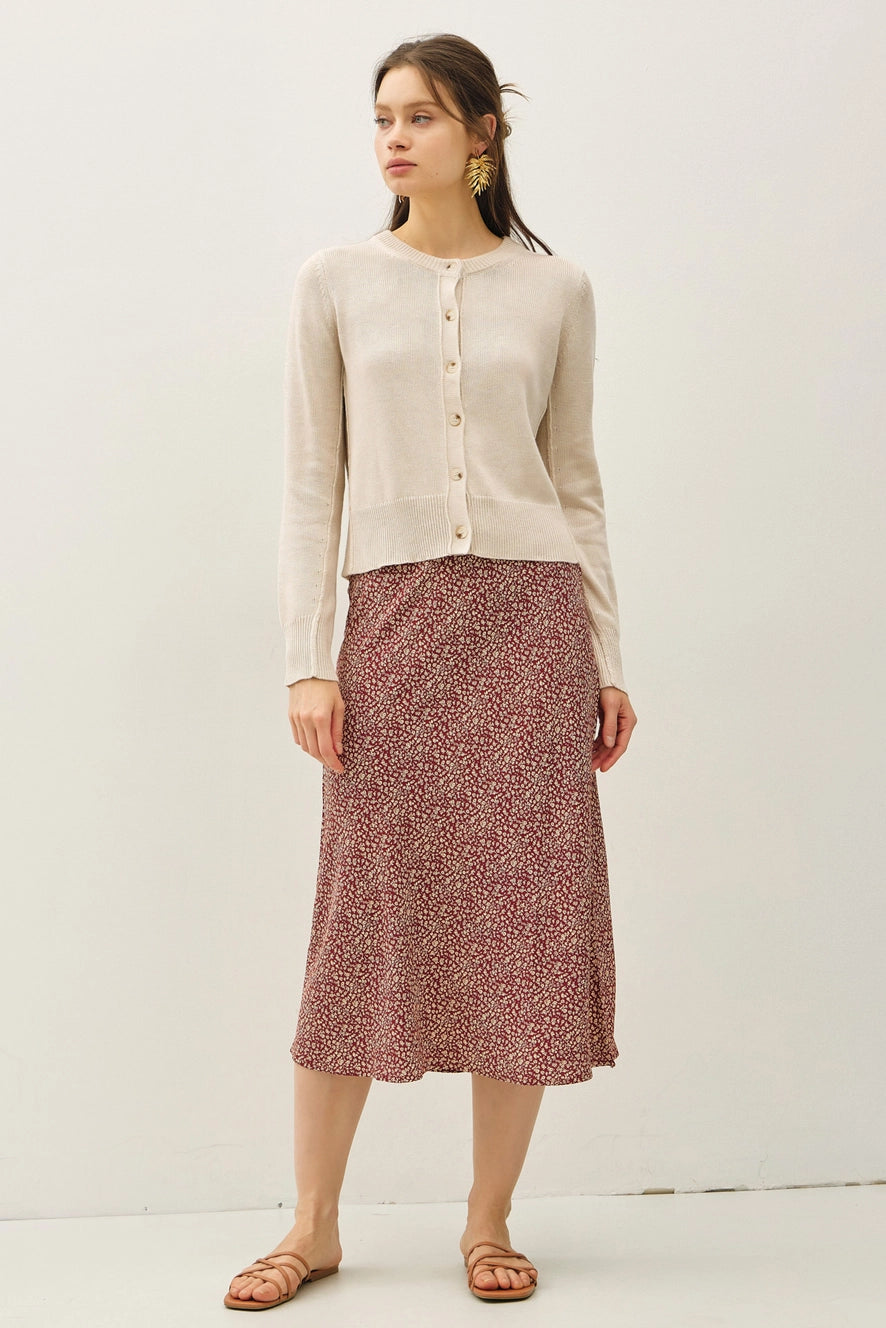 Fleurine Midi Skirt