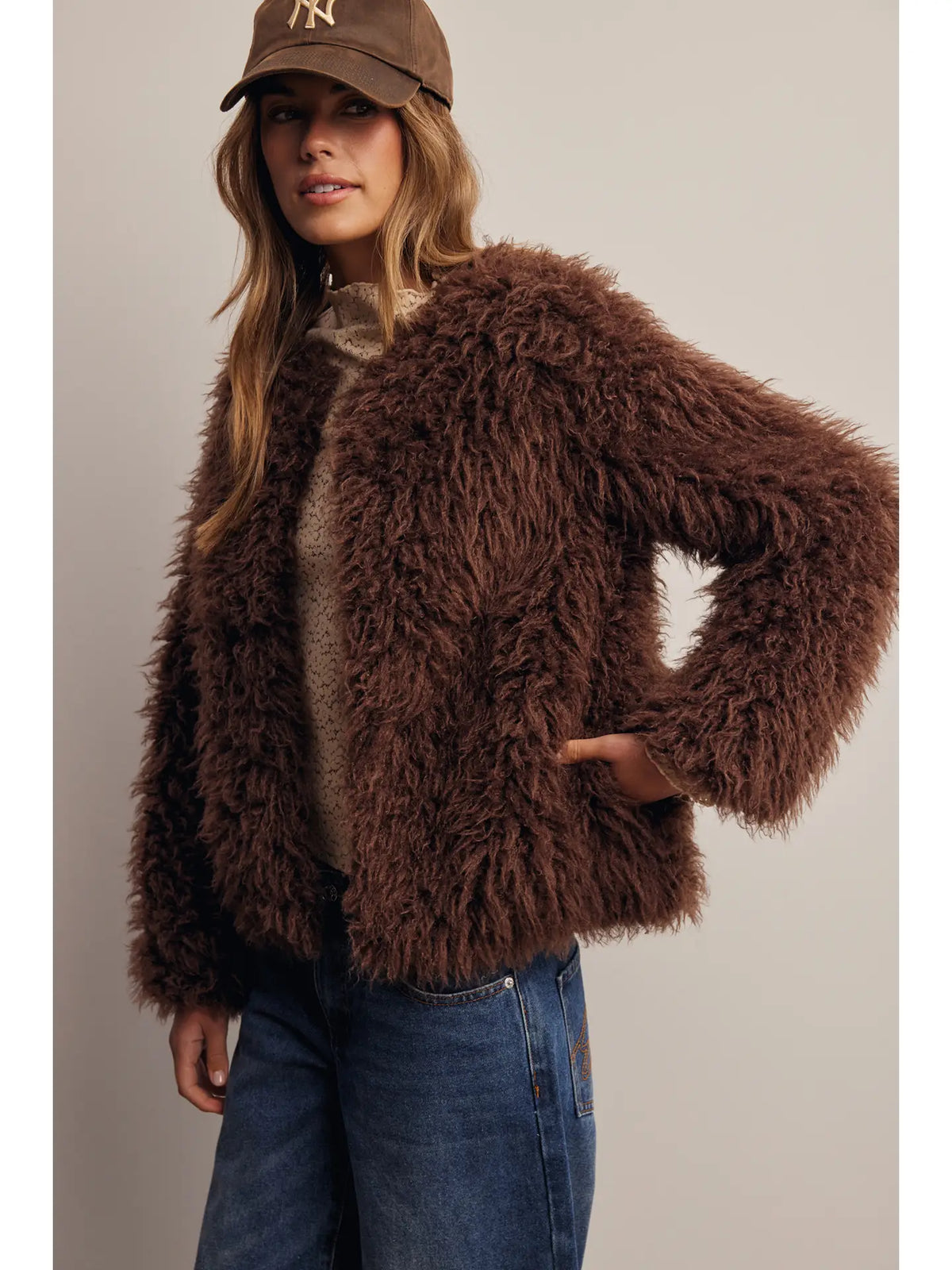 Sabrina Faux Fur Jacket