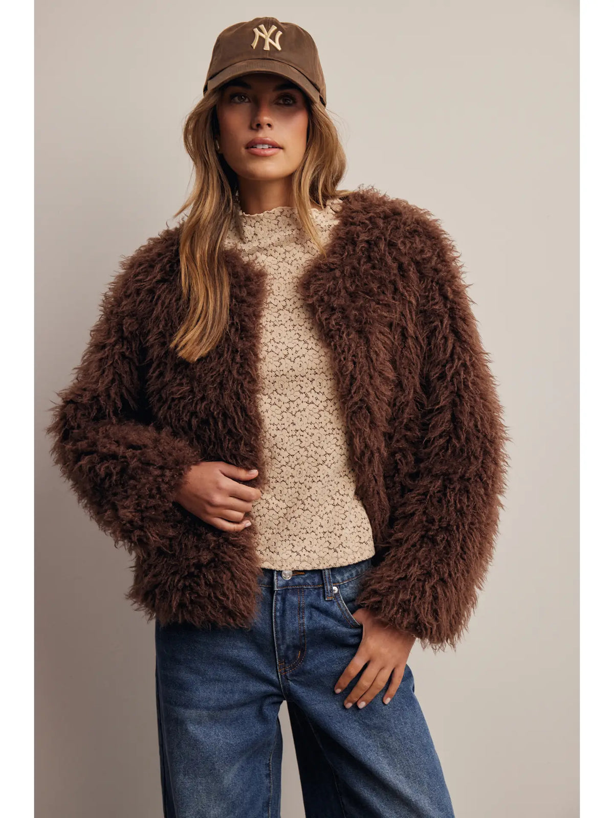 Sabrina Faux Fur Jacket