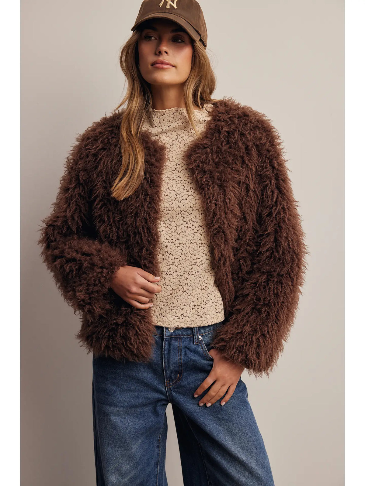Sabrina Faux Fur Jacket