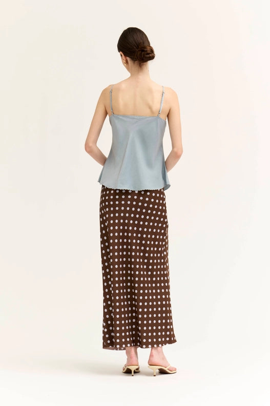 Penelope Polka Dot Slip Skirt