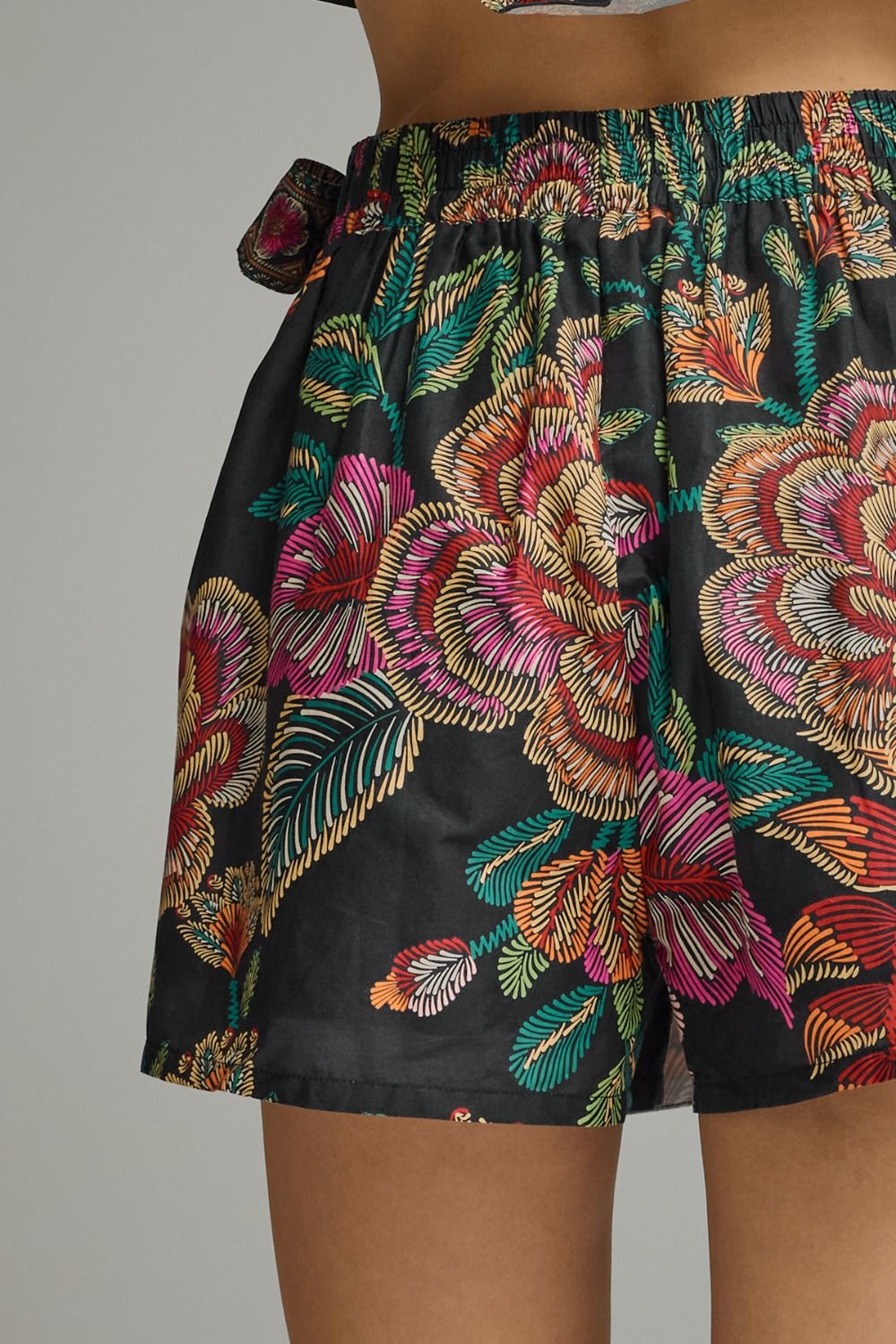 Bianca Botanical Wrap Skort