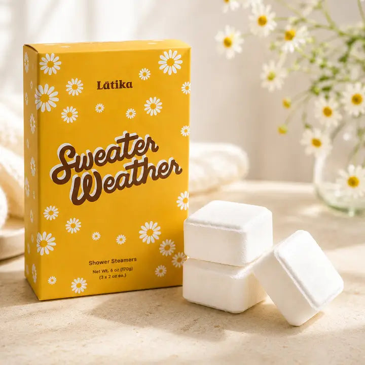 Fall Shower Steamers Gift Box - Sweater Weather