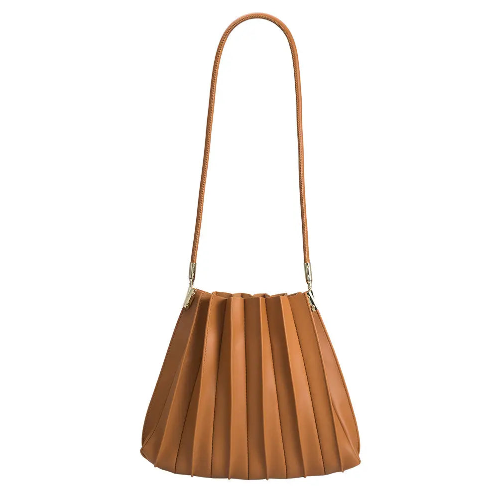 Carrie II Pleated Shoulder Bag