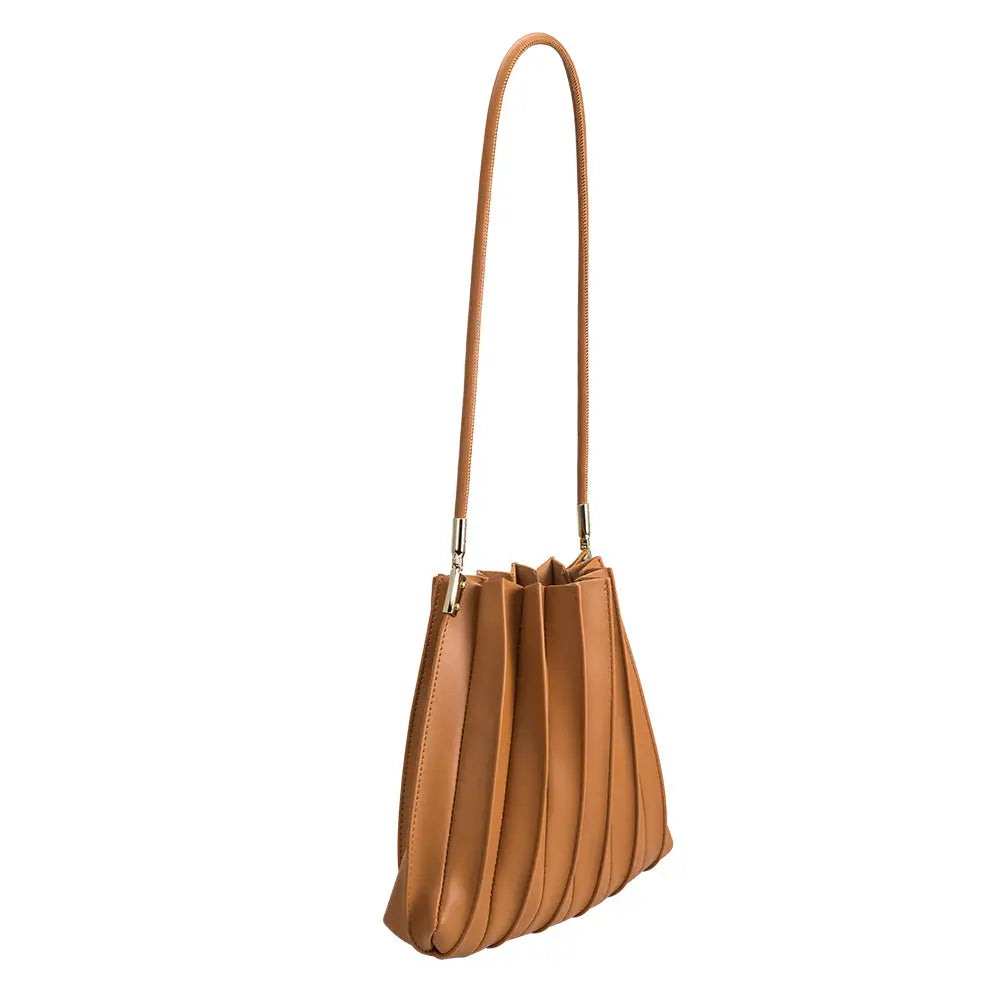 Carrie II Pleated Shoulder Bag