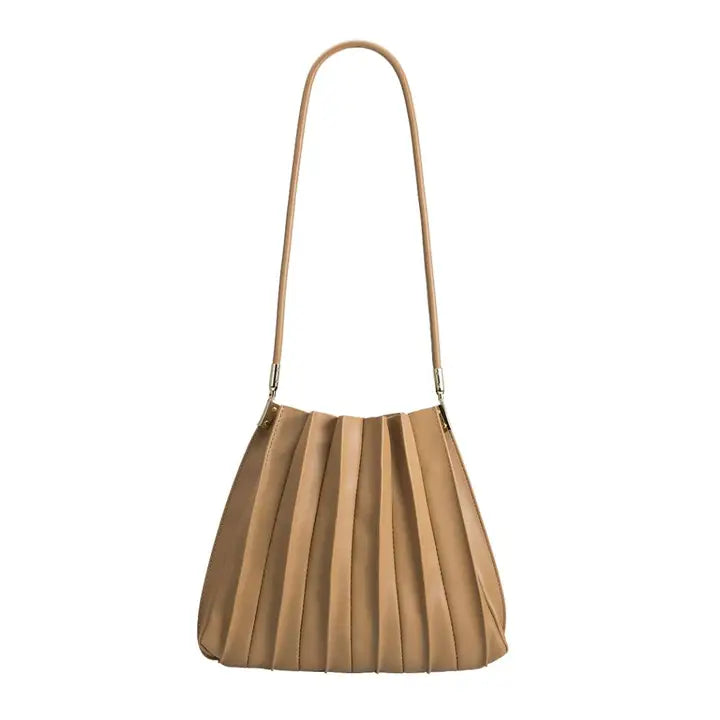 Carrie II Pleated Shoulder Bag