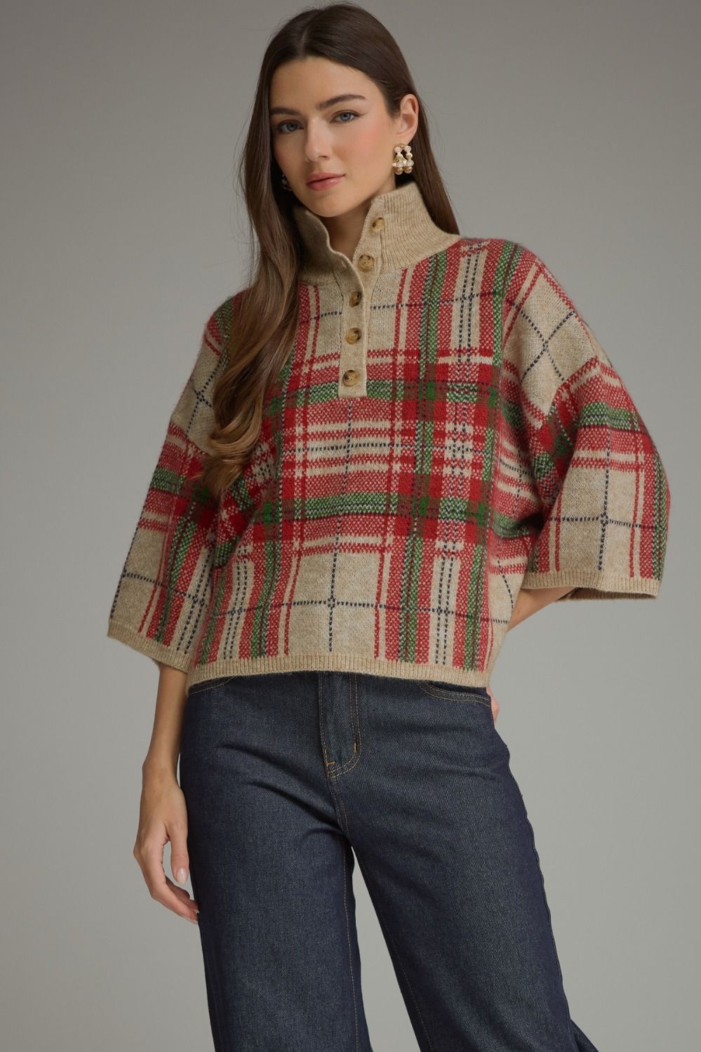 Sappington Plaid Sweater
