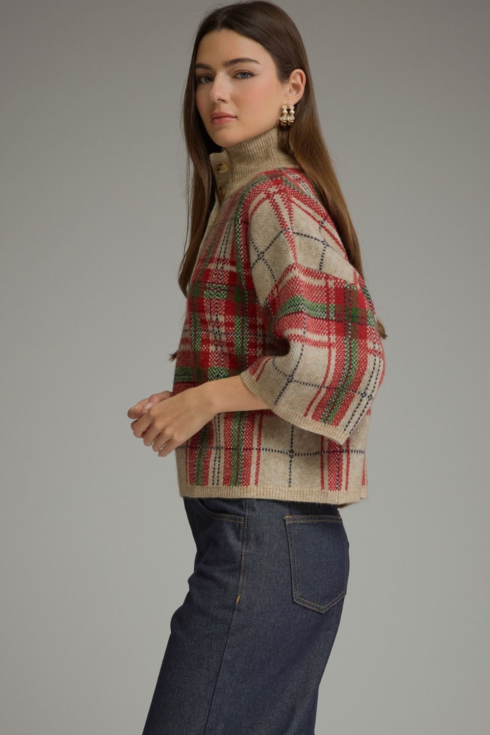 Sappington Plaid Sweater