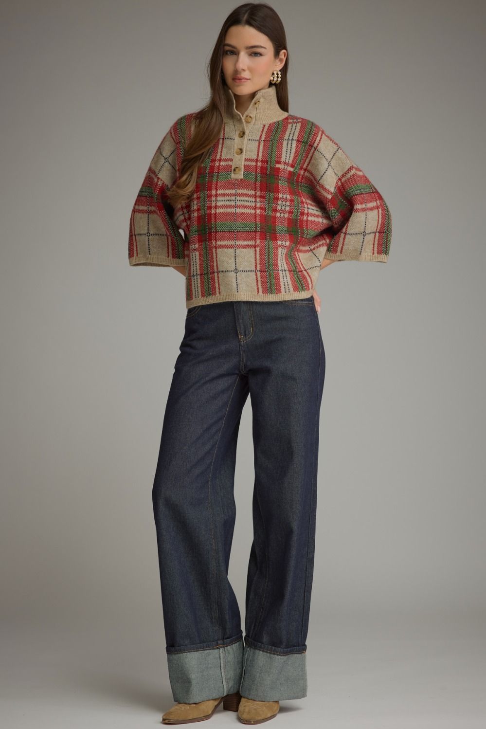 Sappington Plaid Sweater