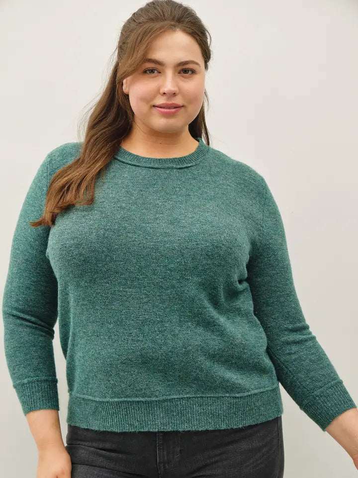 Collins Crew Neck Sweater - Plus Size