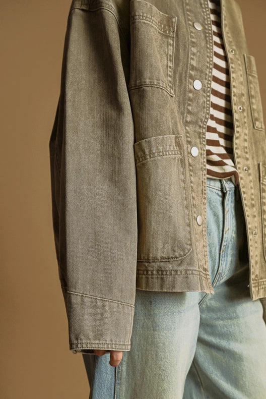 Holly Oversized Washed Jacket