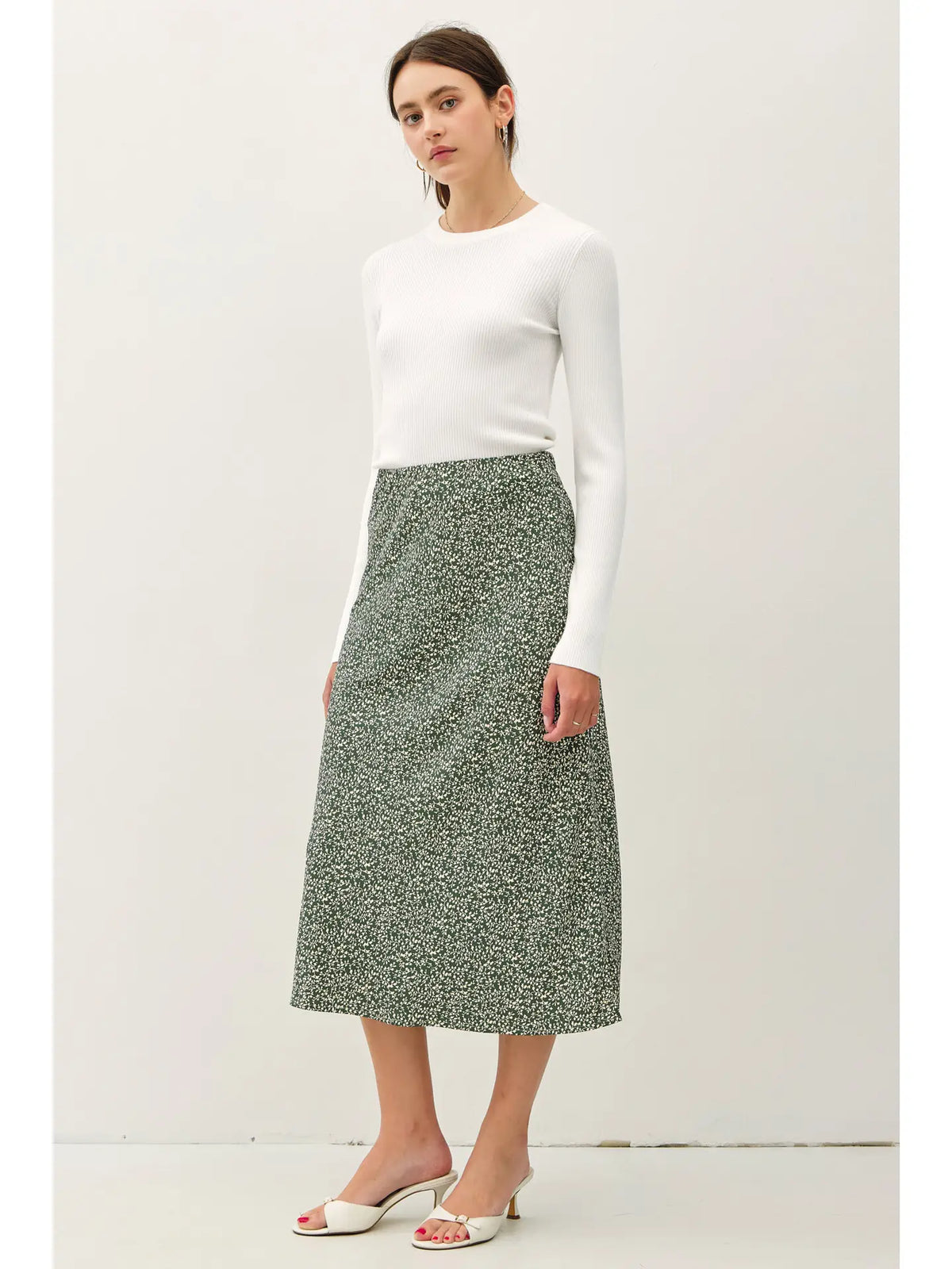 Fleurine Midi Skirt