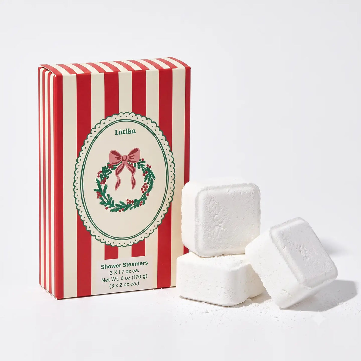 Shower Steamers - Wreath Christmas Pine &amp; Cedarwood
